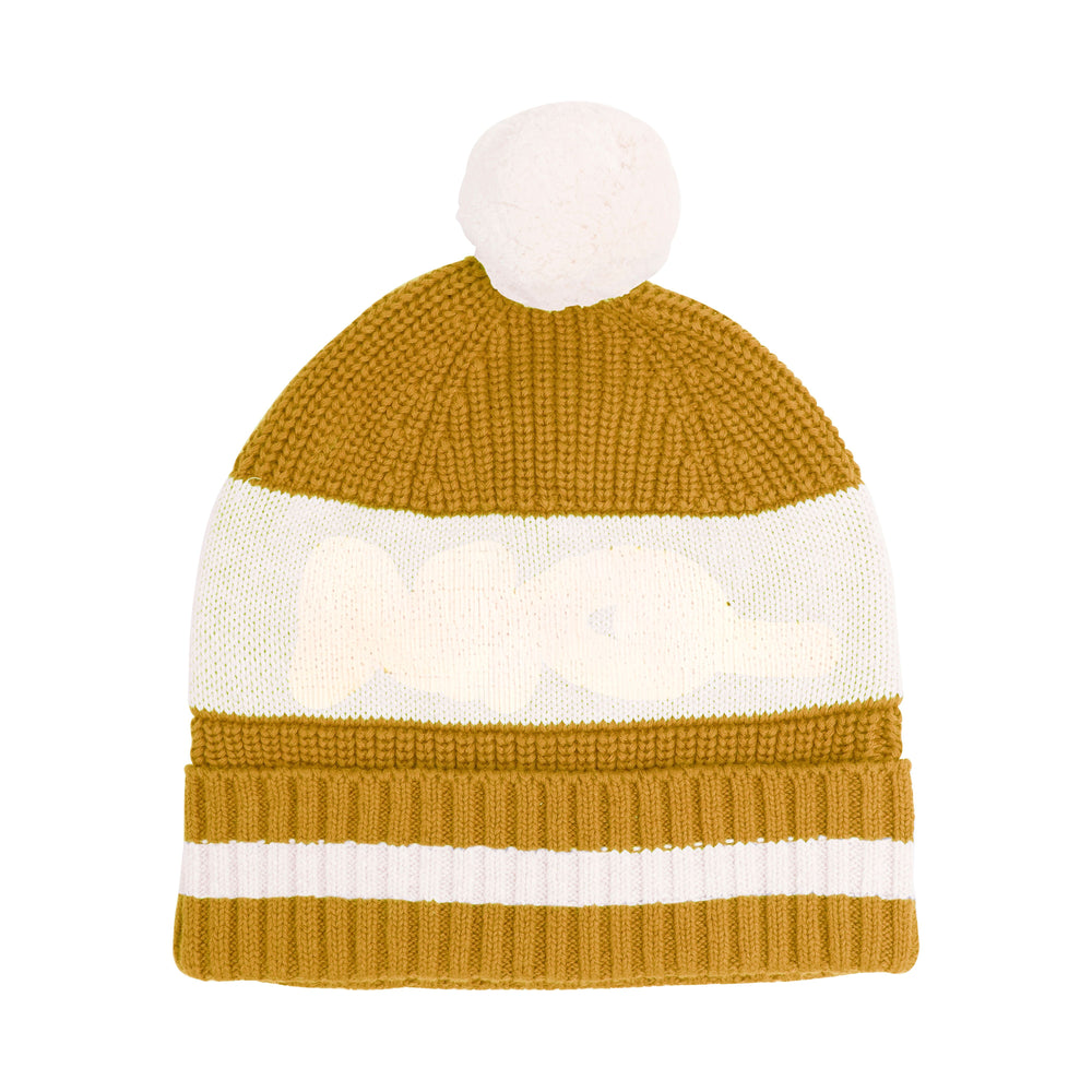 
                  
                    Load image into Gallery viewer, Chunky Beanie Honey Mustard &amp;amp; Ivory
                  
                
