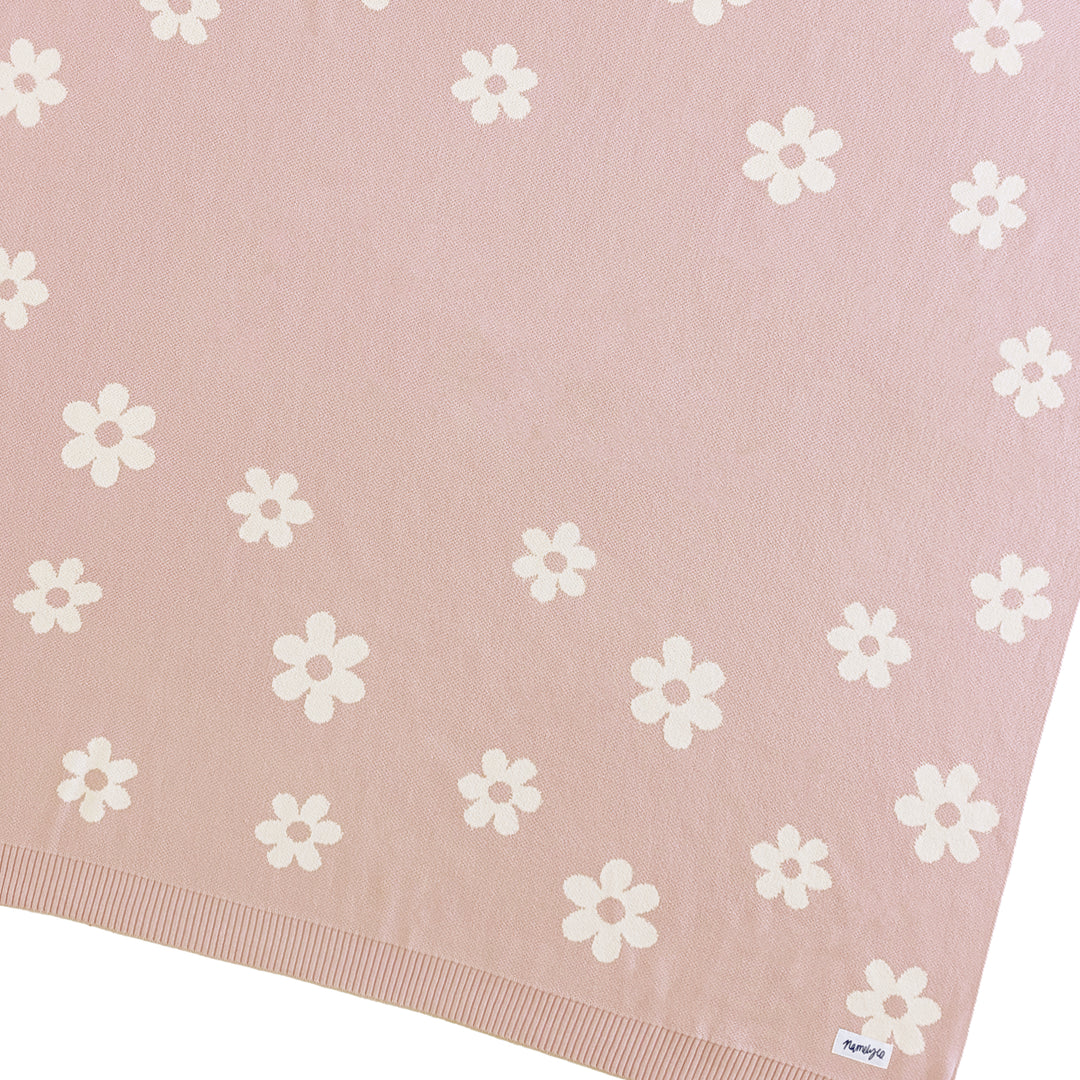 Bloom Name Blanket in Ballet - personalised and made to order by Namely Co, view 4