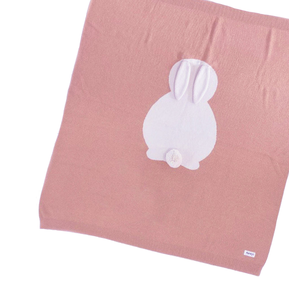 
                  
                    Load image into Gallery viewer, Bunny Blanket - Dusty Rose
                  
                