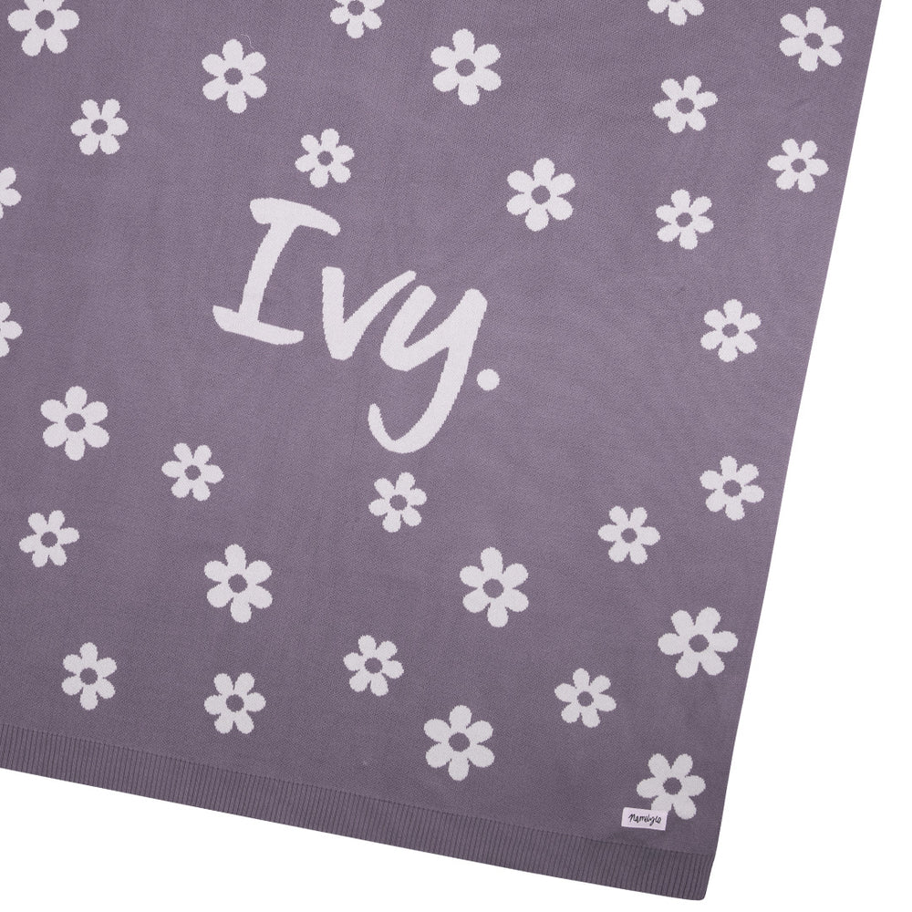 
                  
                    Load image into Gallery viewer, Bloom Name Blanket - Ultra Violet
                  
                