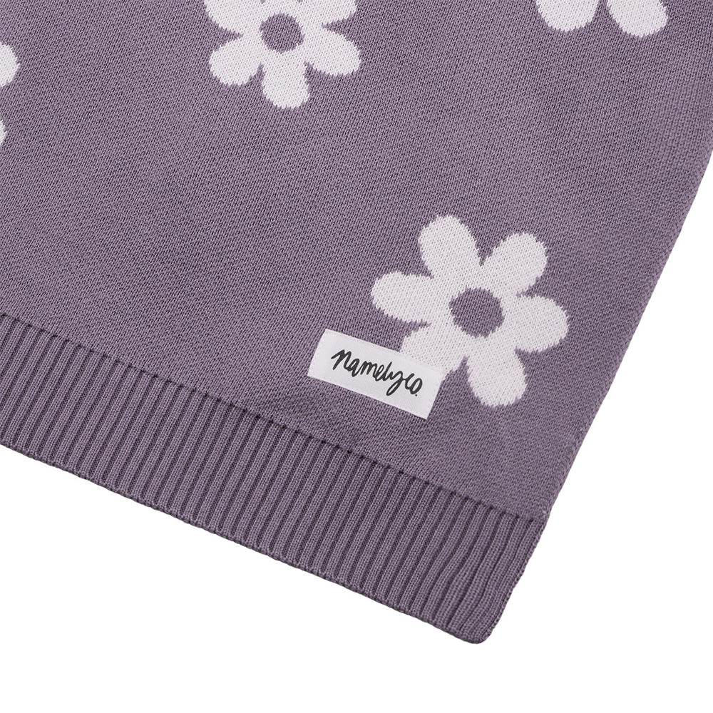 
                  
                    Load image into Gallery viewer, Bloom Name Blanket - Ultra Violet
                  
                