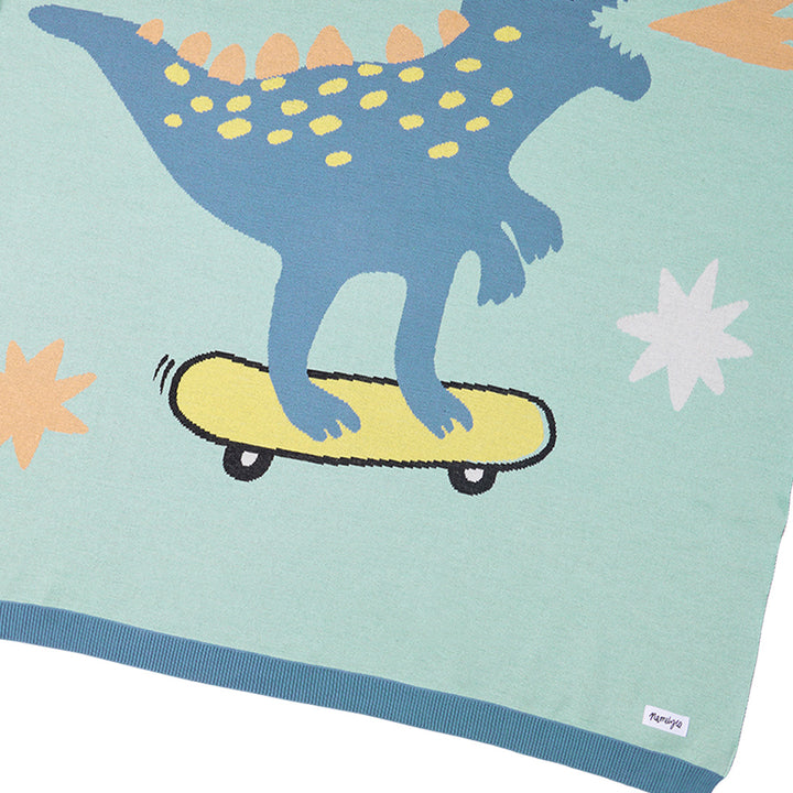 Classic Name Blanket in Dino - personalised and made to order by Namely Co, view 7