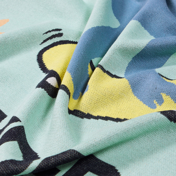 Classic Name Blanket in Dino - personalised and made to order by Namely Co, view 4