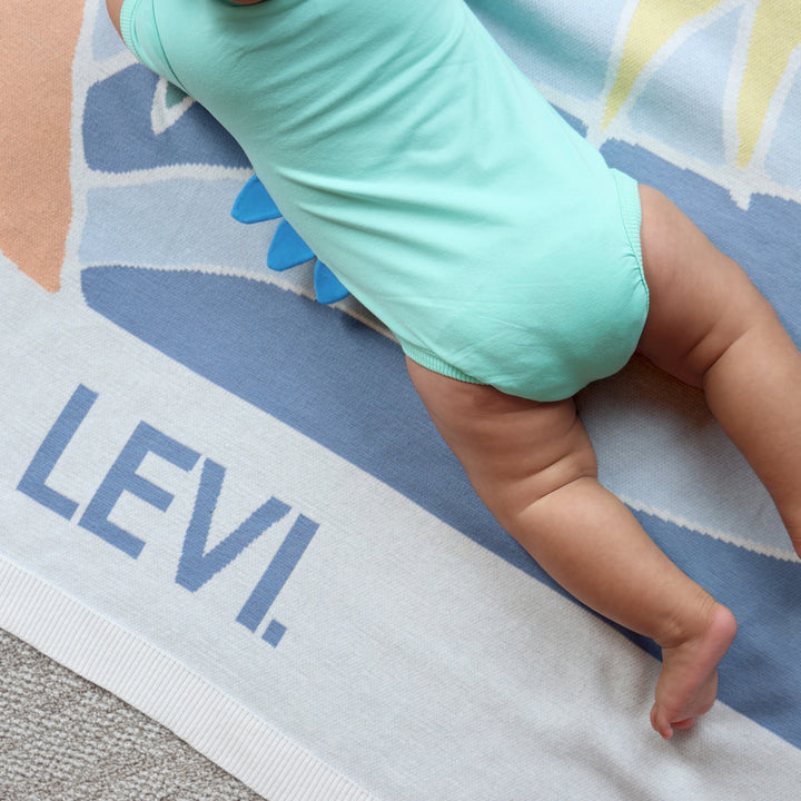 Classic Name Blanket in Chill Cove - personalised and made to order by Namely Co, view 3