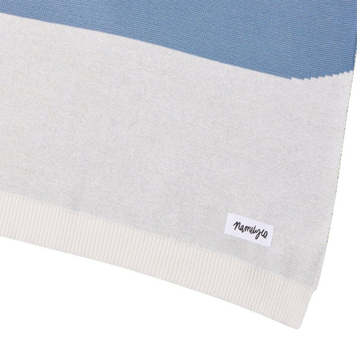Classic Name Blanket in Chill Cove - personalised and made to order by Namely Co, view 5
