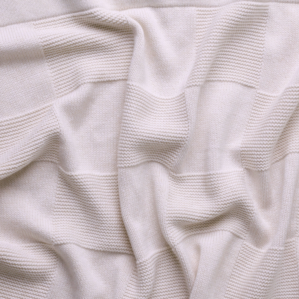 
                  
                    Load image into Gallery viewer, Checkerboard Name Blanket - Oatmeal
                  
                