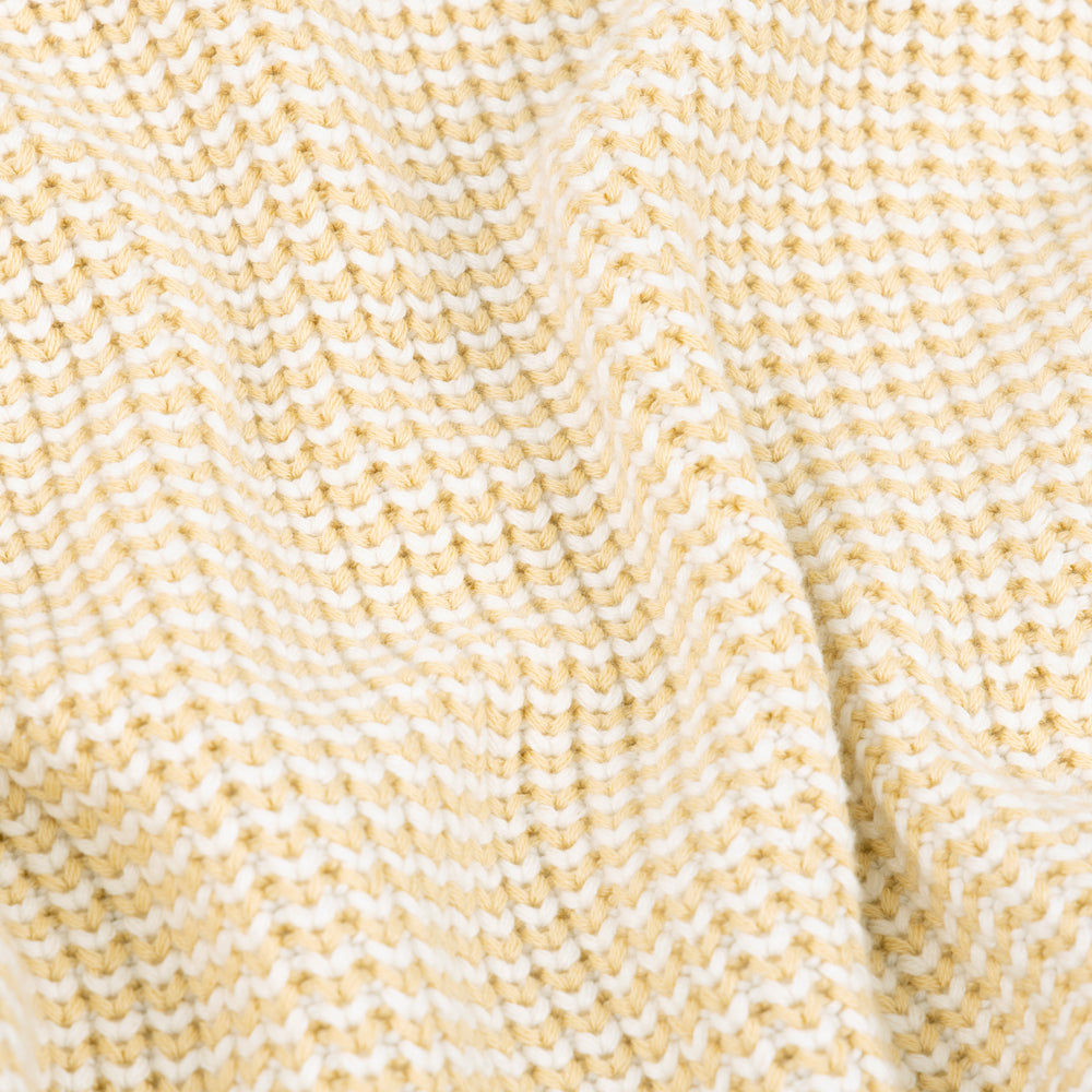 
                  
                    Load image into Gallery viewer, Chunky Two Tone Name Blanket - Butter
                  
                