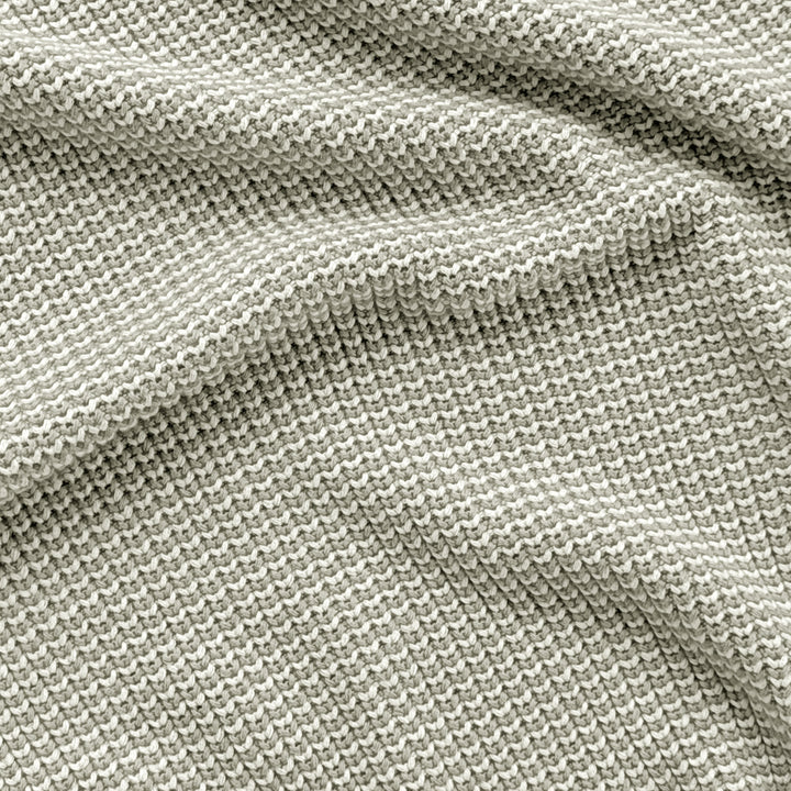Chunky Two Tone Name Blanket in Desert Sage - personalised and made to order by Namely Co, view 3