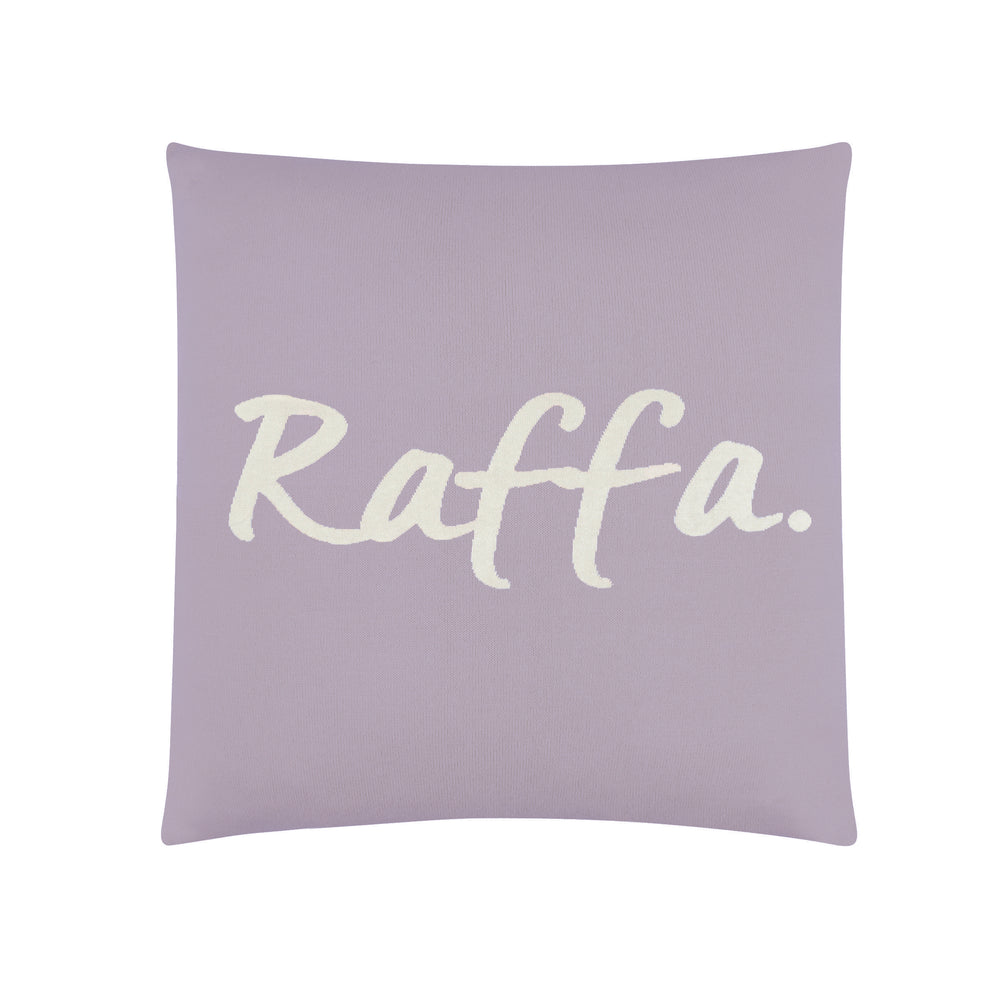 Name Cushion - Dusty Purple