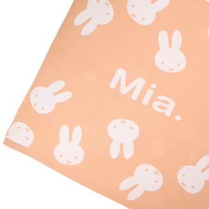 
                  
                    Load image into Gallery viewer, Miffy Name Blanket - Peach Fuzz
                  
                