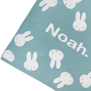 
                  
                    Load image into Gallery viewer, Miffy Name Blanket - Stone Blue
                  
                