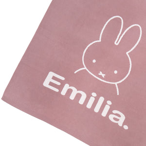 
                  
                    Load image into Gallery viewer, Miffy Name Blanket - Rose Bloom
                  
                