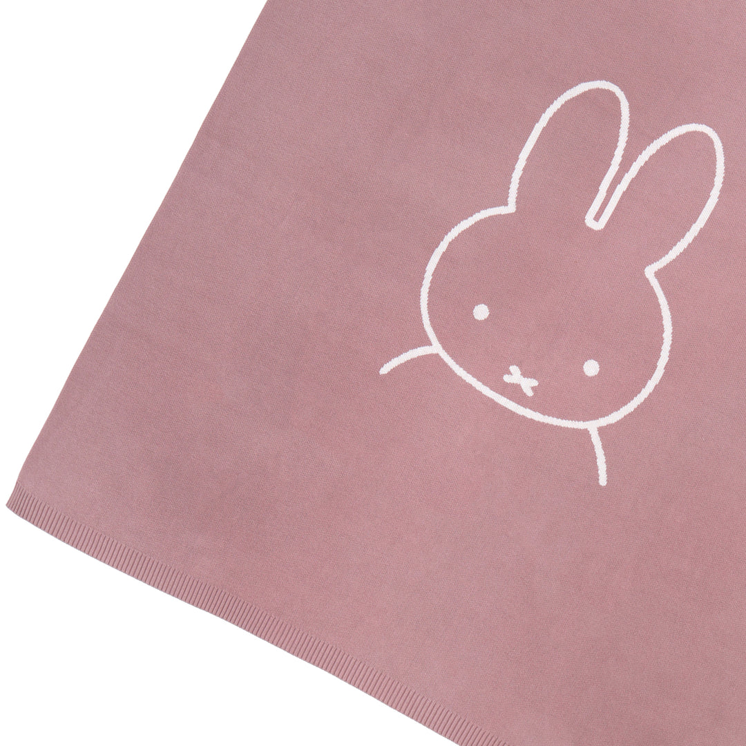 Classic Name Blanket - Miffy in Rose Bloom - personalised and made to order by Namely Co, view 5