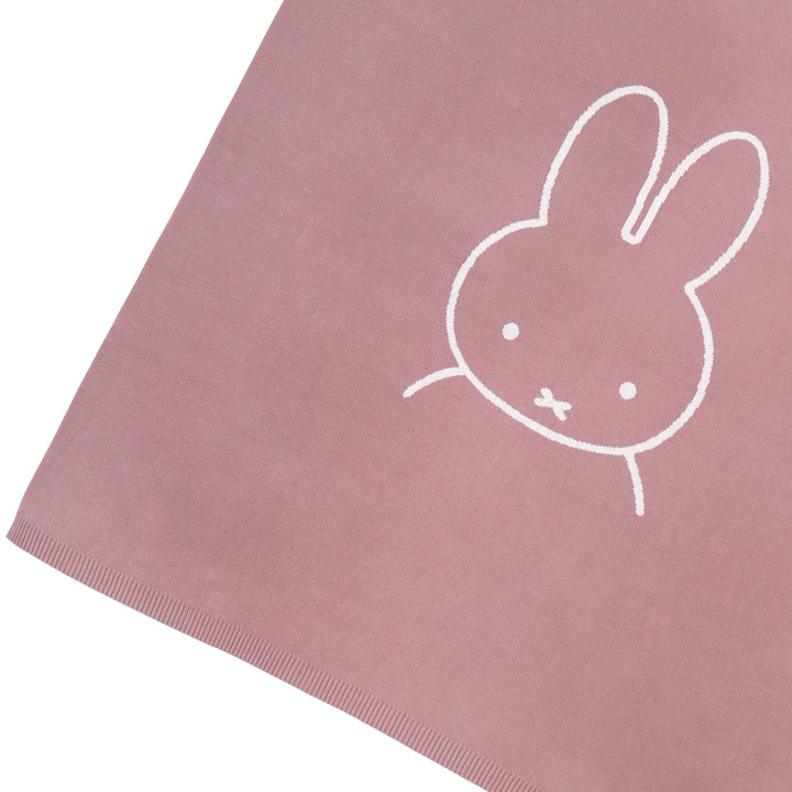 Classic Name Blanket - Miffy in Rose Bloom - personalised and made to order by Namely Co, view 5