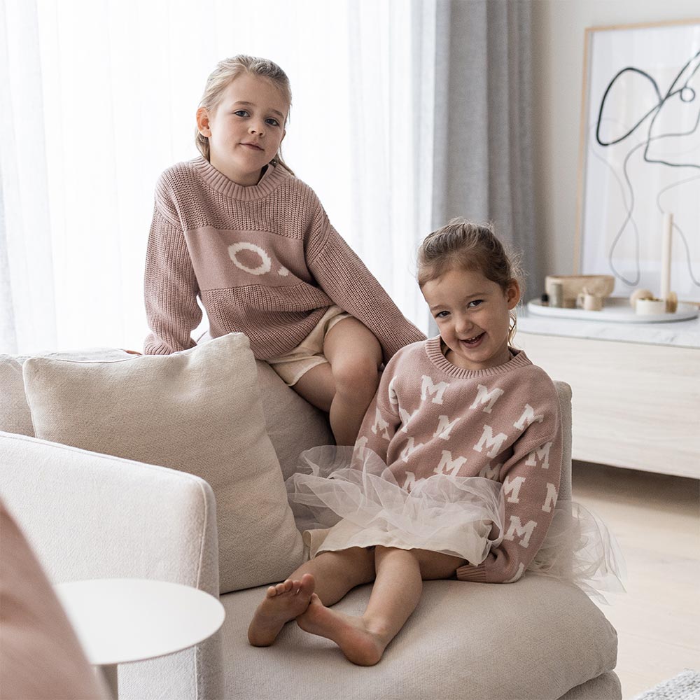 Alpha Jumper in Ballet Pink - personalised and made to order by Namely Co, view 3