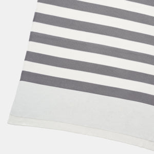 
                  
                    Load image into Gallery viewer, Hamptons Stripe Name Blanket - Cloud
                  
                