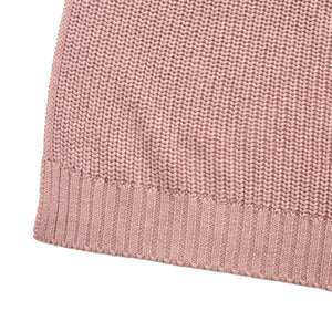 
                  
                    Load image into Gallery viewer, Chunky Knit Name Blanket - Ballet Pink
                  
                