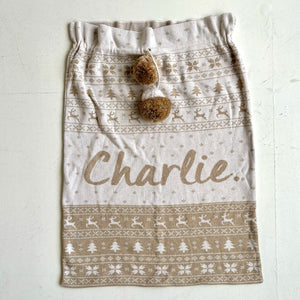 
                  
                    Load image into Gallery viewer, Charlie - Fair Isle Santa Sack - Sample
                  
                