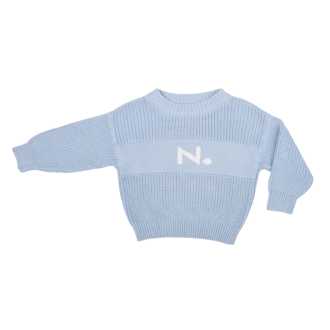 Letter Jumper in Kentucky Blue - personalised and made to order by Namely Co, view 9