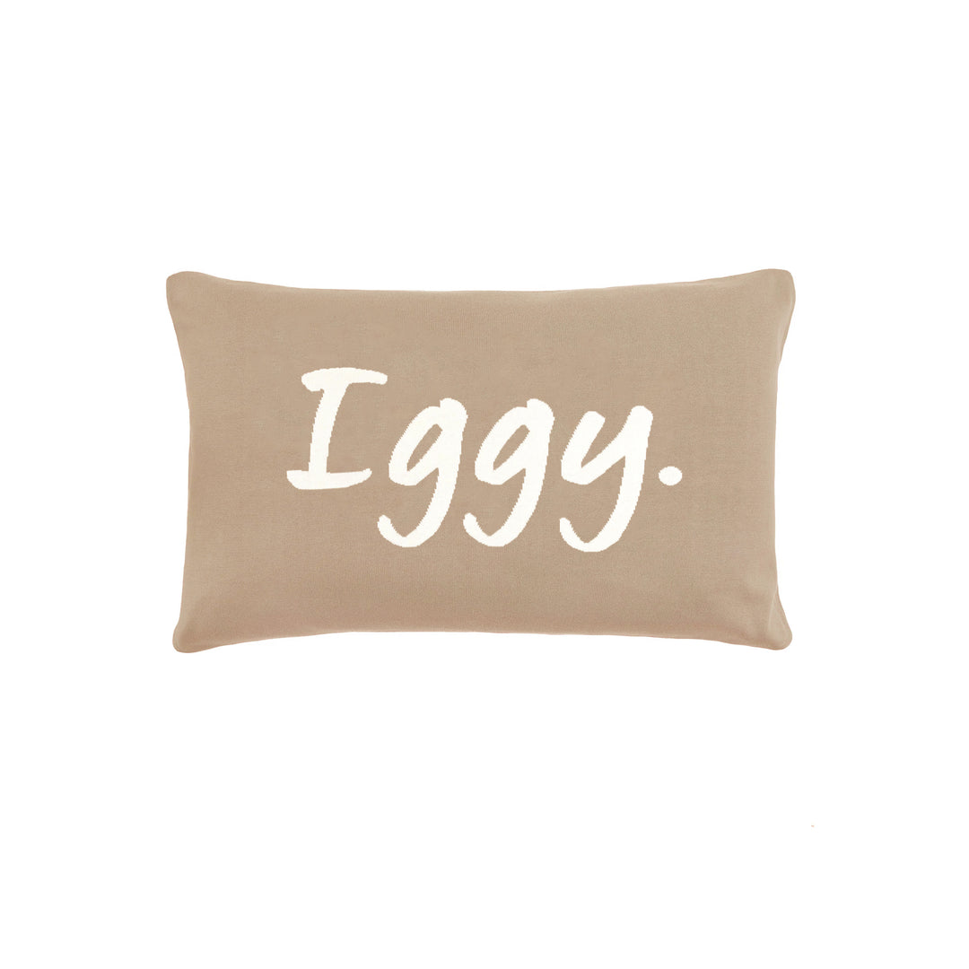Name Pillowcase in Light Camel - personalised and made to order by Namely Co