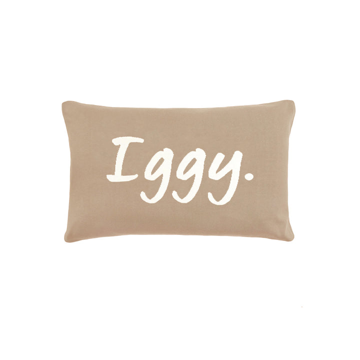 Name Pillowcase in Light Camel - personalised and made to order by Namely Co