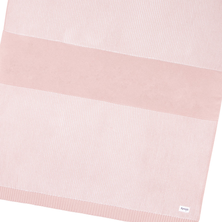 Luxe Rib Name Blanket in Ballet - personalised and made to order by Namely Co, view 5