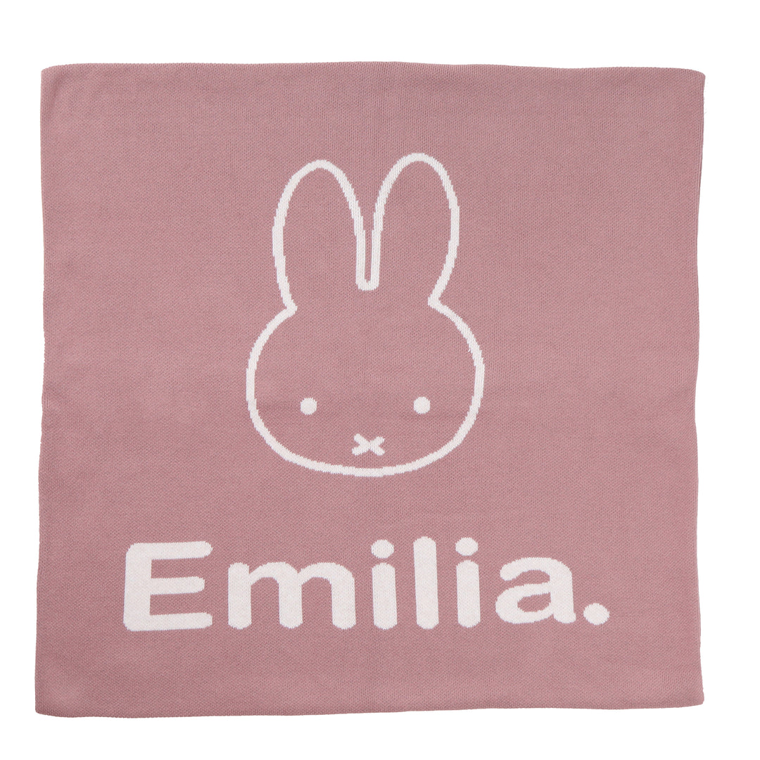 Euro Pillowcase - Miffy in Rose Bloom - personalised and made to order by Namely Co, view 2