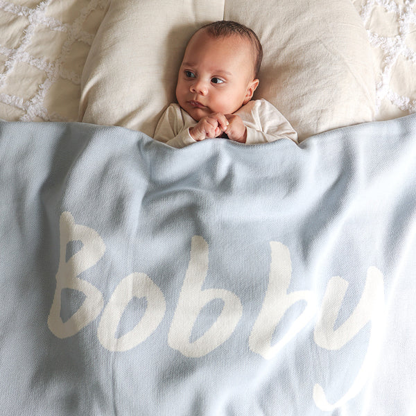 Name Blanket - Kentucky Blue