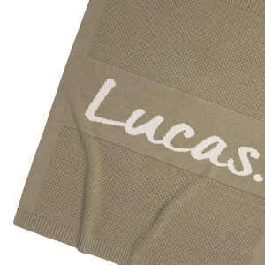 
                  
                    Load image into Gallery viewer, Lucas - Popcorn Knit Cot Blanket - Sample
                  
                