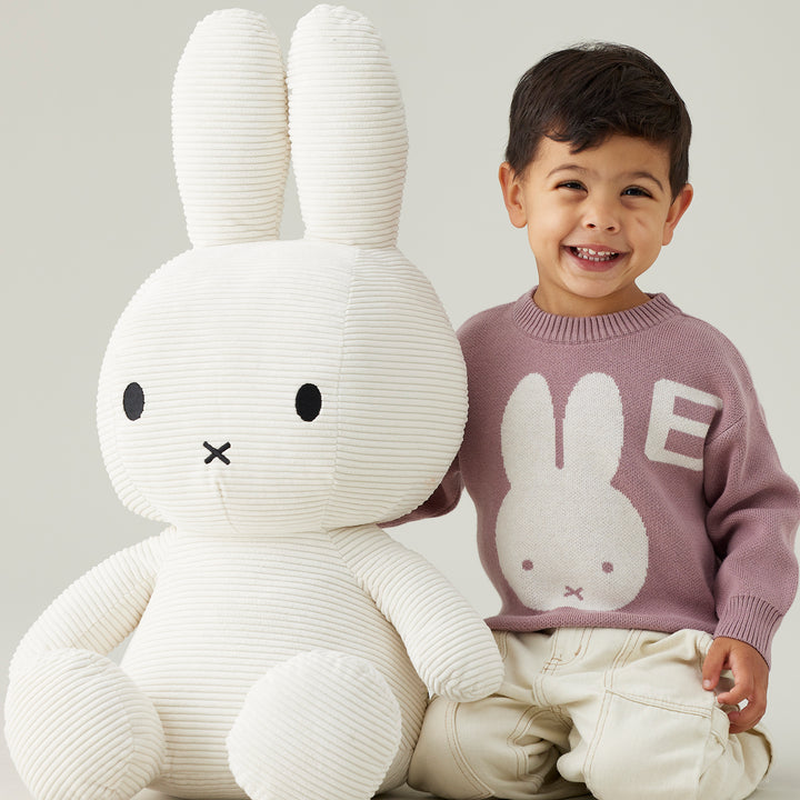 Miffy Letter Jumper in Rose Bloom - personalised and made to order by Namely Co, view 2