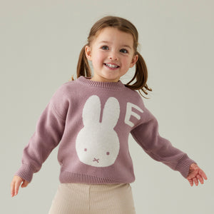 
                  
                    Load image into Gallery viewer, Miffy Letter Jumper - Rose Bloom
                  
                