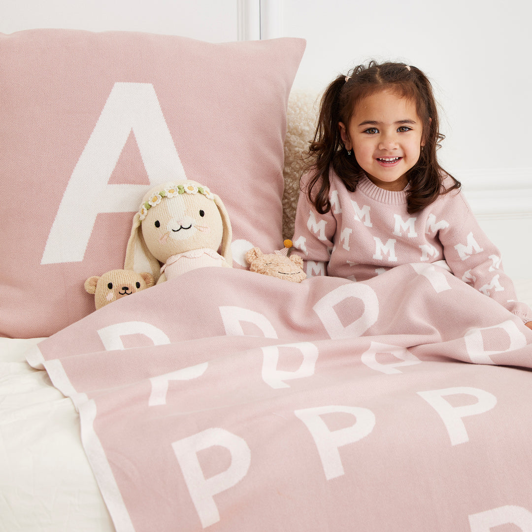 Euro Pillowcase in Ballet - personalised and made to order by Namely Co, view 4