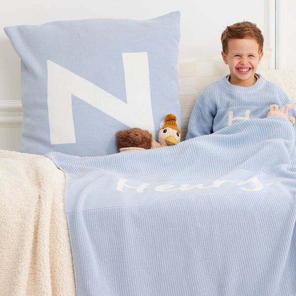 Euro Pillowcase - Kentucky Blue