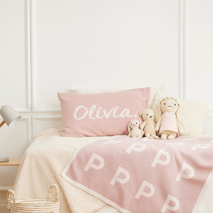 Name Pillowcase in Ballet - personalised and made to order by Namely Co