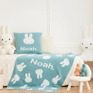 
                  
                    Load image into Gallery viewer, Miffy Euro Pillowcase - Stone Blue
                  
                