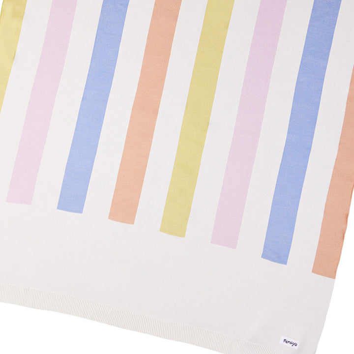 Classic Name Blanket in Stripe - personalised and made to order by Namely Co, view 6