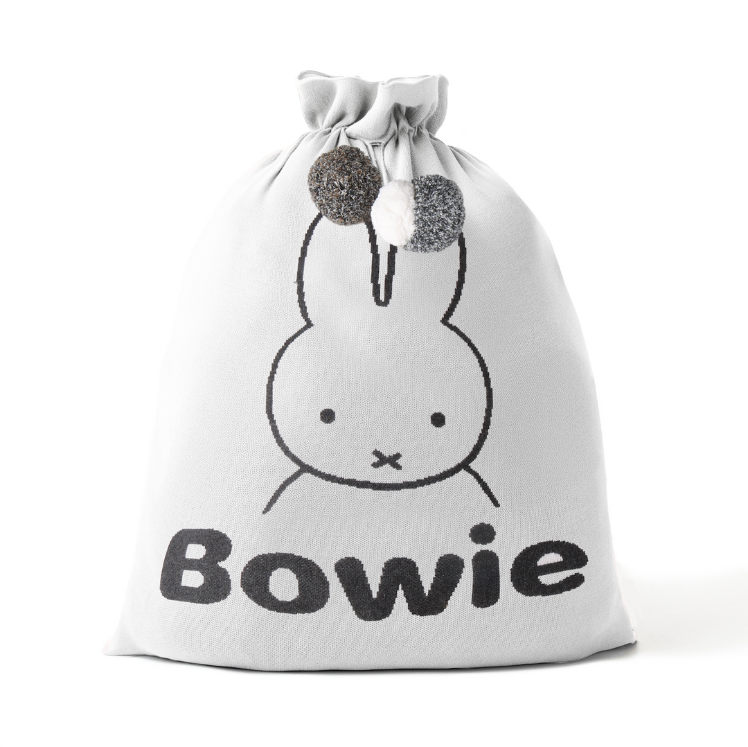 Classic Christmas Santa Sack - Miffy in Oatmeal - personalised and made to order by Namely Co