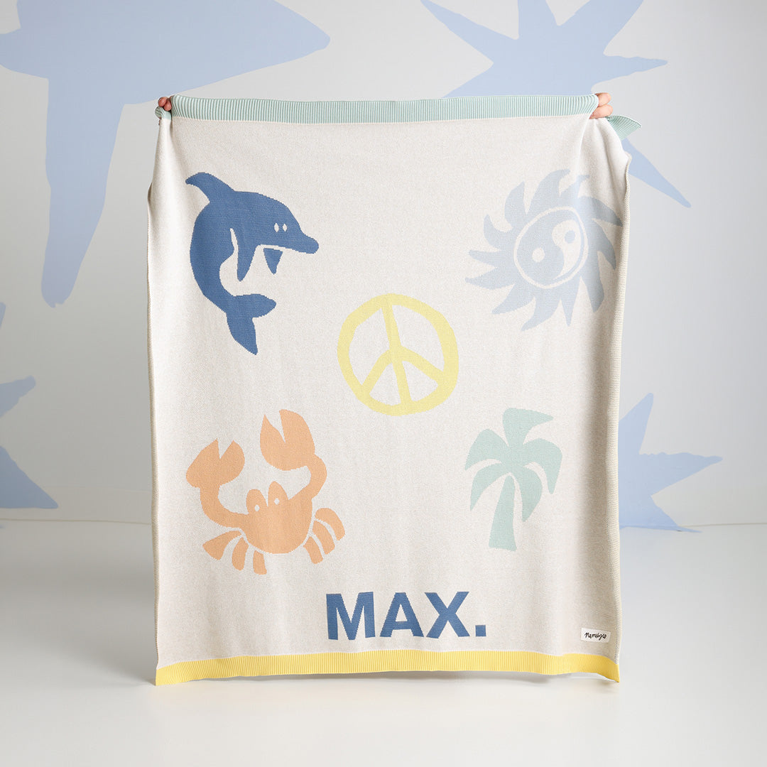 Classic Name Blanket in Good Life - personalised and made to order by Namely Co, view 2
