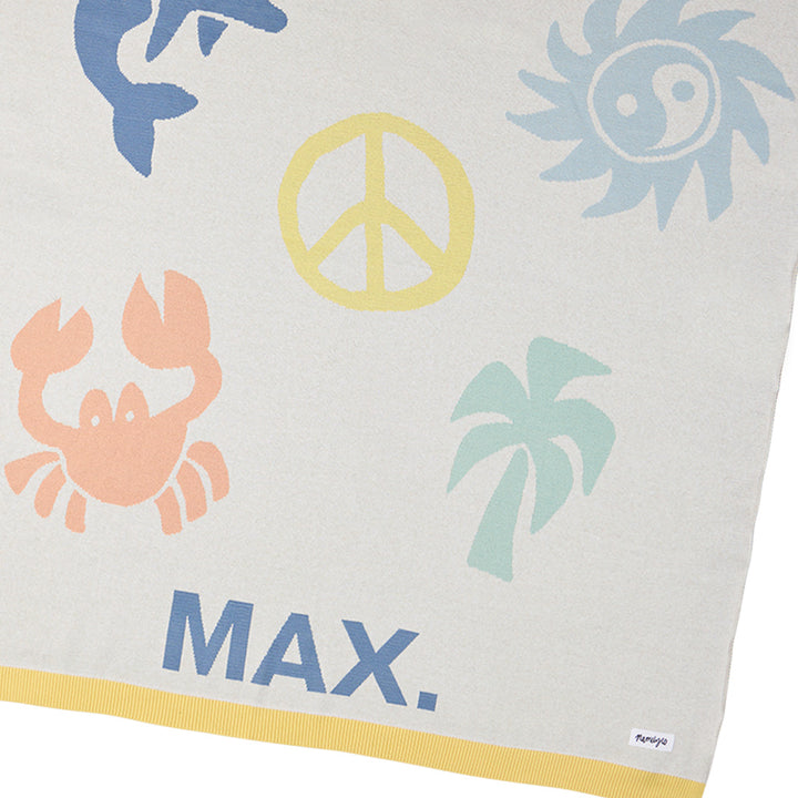 Classic Name Blanket in Good Life - personalised and made to order by Namely Co, view 4