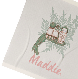 
                  
                    Load image into Gallery viewer, Maddie - May Gibbs Cot Blanket - Sample
                  
                