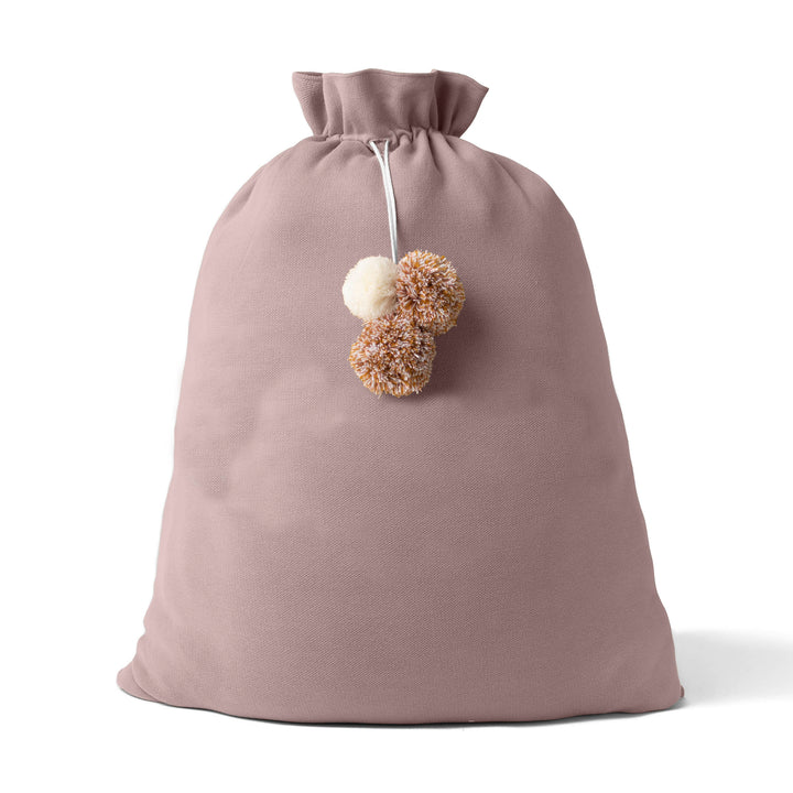 Classic Christmas Santa Sack in Ballet - personalised and made to order by Namely Co, view 3