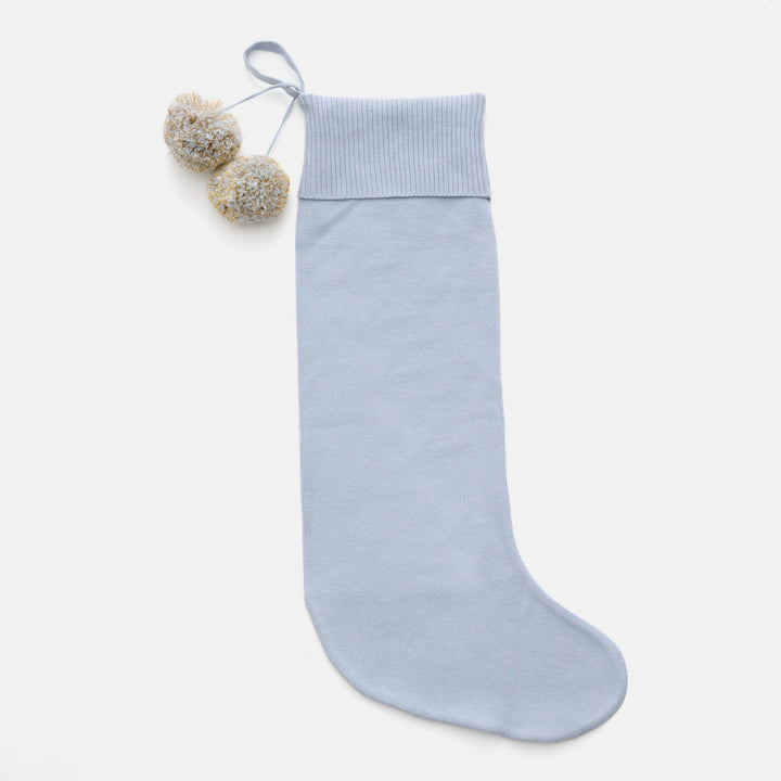 Classic Christmas Santa Stocking in Kentucky Blue - personalised and made to order by Namely Co, view 4