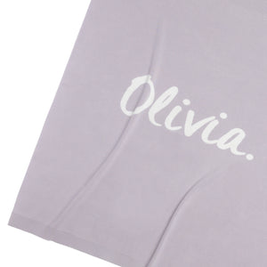 
                  
                    Load image into Gallery viewer, Dusty Purple &amp;amp; Ivory Personalised Name Blanket
                  
                