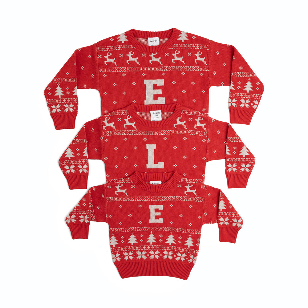 
                  
                    Load image into Gallery viewer, Adult Christmas Fair Isle Jumper
                  
                