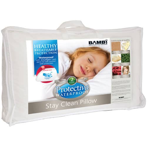 
                  
                    Load image into Gallery viewer, Bambi Stay-Clean Waterproof Pillow Insert
                  
                