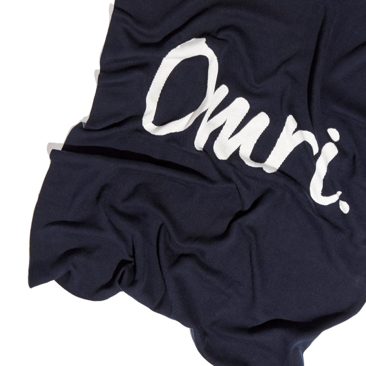 Classic Name Blanket in Navy - personalised and made to order by Namely Co, view 2