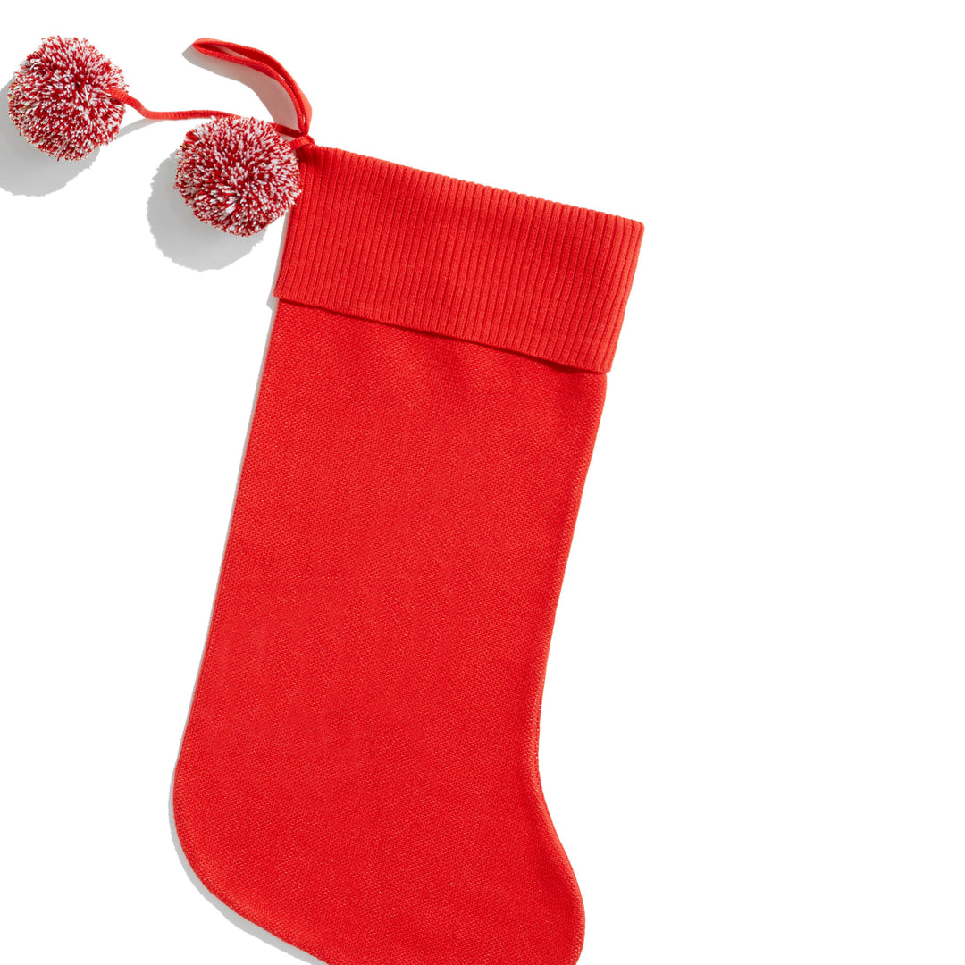 Classic Christmas Santa Stocking in Red - personalised and made to order by Namely Co, view 5
